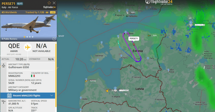 Screenshot 2025-09-20 at 12-28-51 RadarSpain 🇪🇸 en X Gulfstream G550 vigilando que no vuelva a ocurrir lo de ayer 3 cazas rusos MIG31 se adentraron en Estonia https __t.co_RiEj9bdnAv _ X.png
